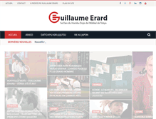 Tablet Screenshot of guillaumeerard.fr